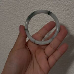 Genuine jade bangle